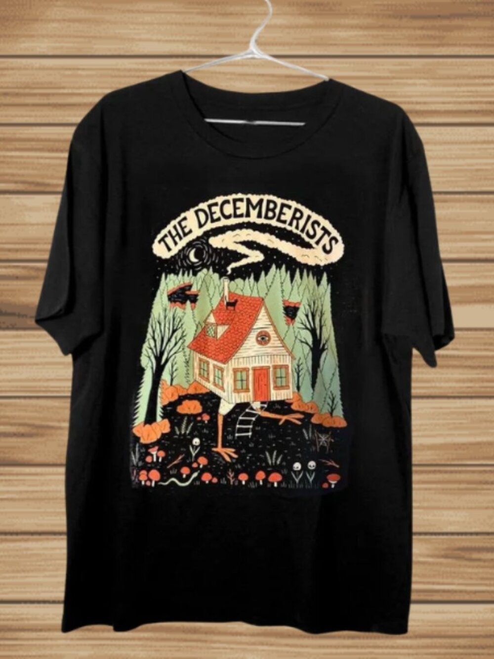 The Decemberists House on Legs Illustration Graphic Shirt